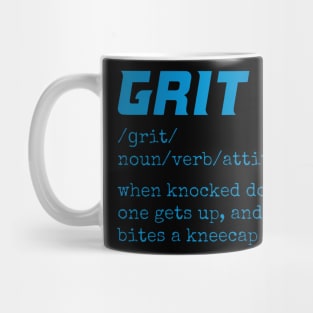 Grit Lions Definition  Funny Detroit City Mug